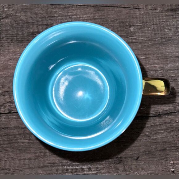 Thyme & Table Floral Gold Coffee Mug - Picture 4 of 5